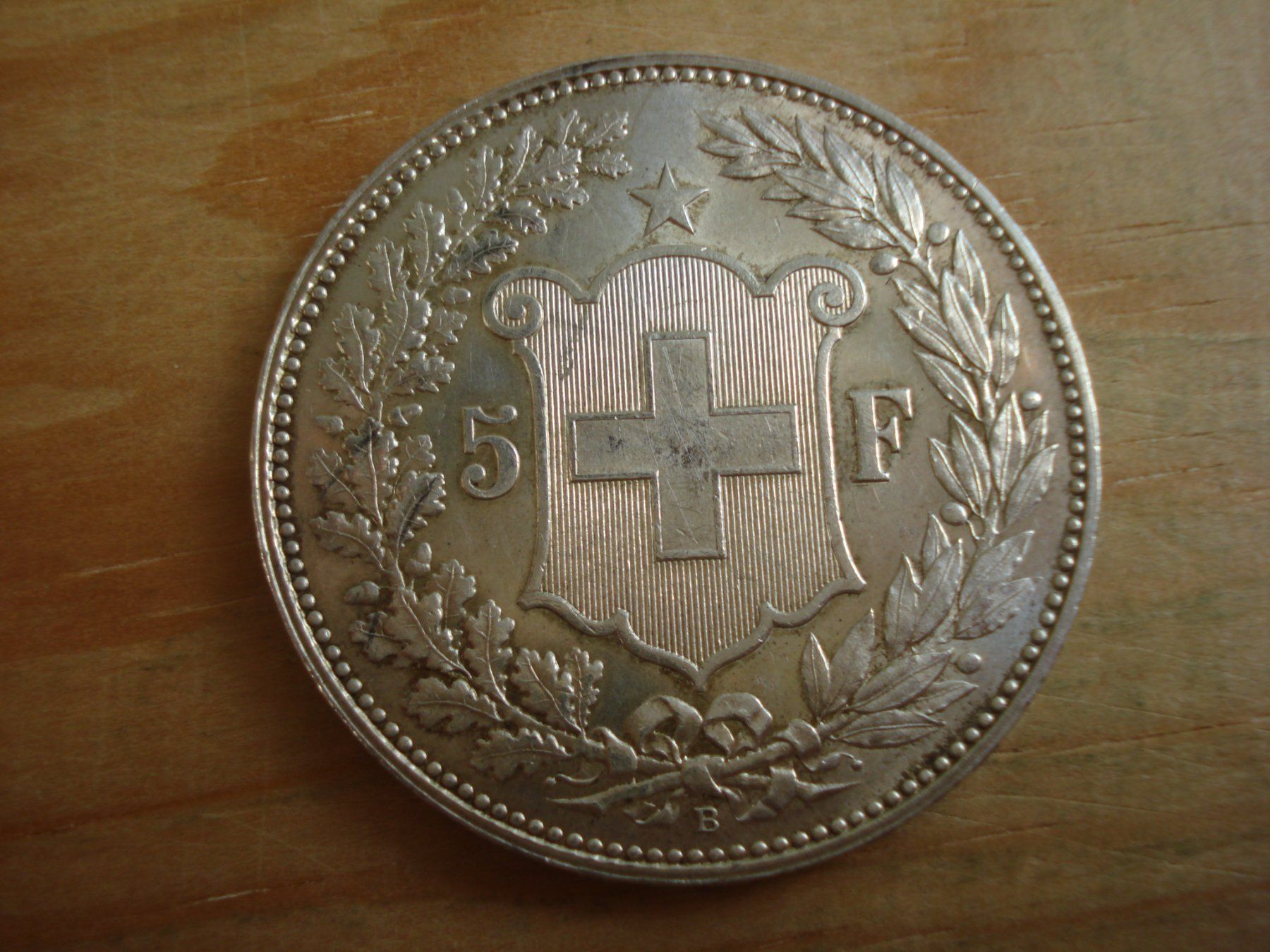 Tutti le monete: (Z) 5 Franken  1916  STGL- – Nuovo (secondo la descrizione) da Erlach venduto da Net-Coins 6
