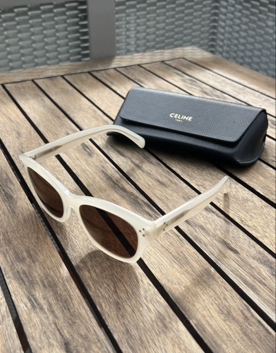 Celine Occhiali & Lenti: Celine cream sunglasses – Nuovo e nell'imballaggio originale da Zürich venduto da dei_7djh 1