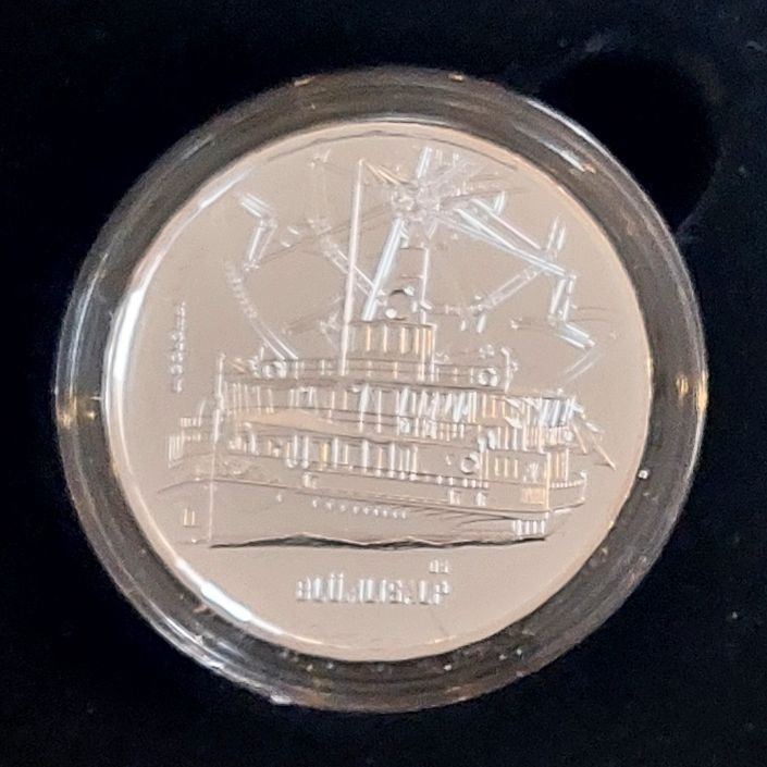Tutti le monete: 20 Franken 2019 Silber pp Dampfschiff Blümlisalp Box – Nuovo (secondo la descrizione) da Arch venduto da moneyswiss 1