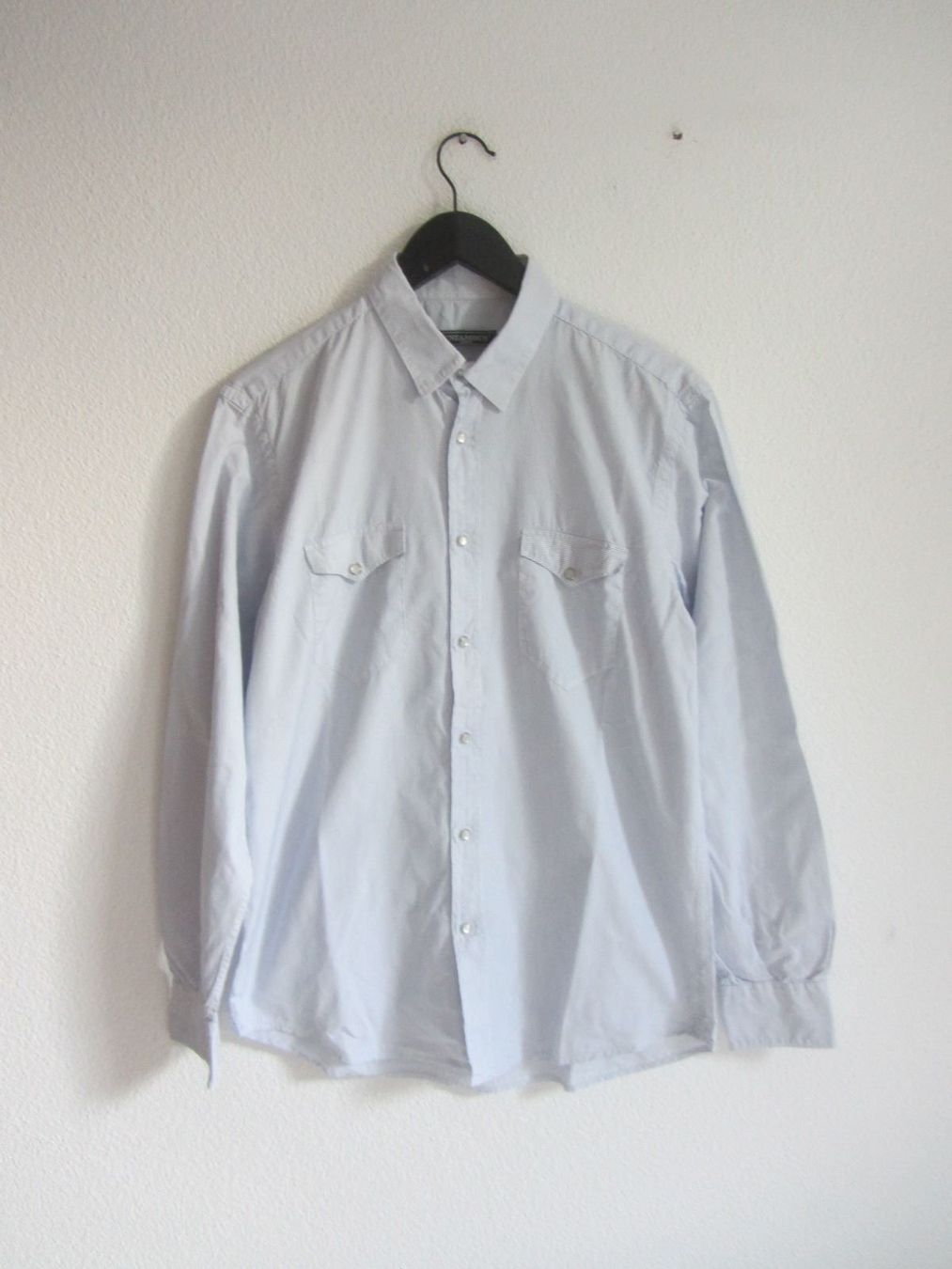 Camicie: UNFAMOUS - Hemd blau-weiss gestreift M – Usato da Zürich venduto da Diazaio