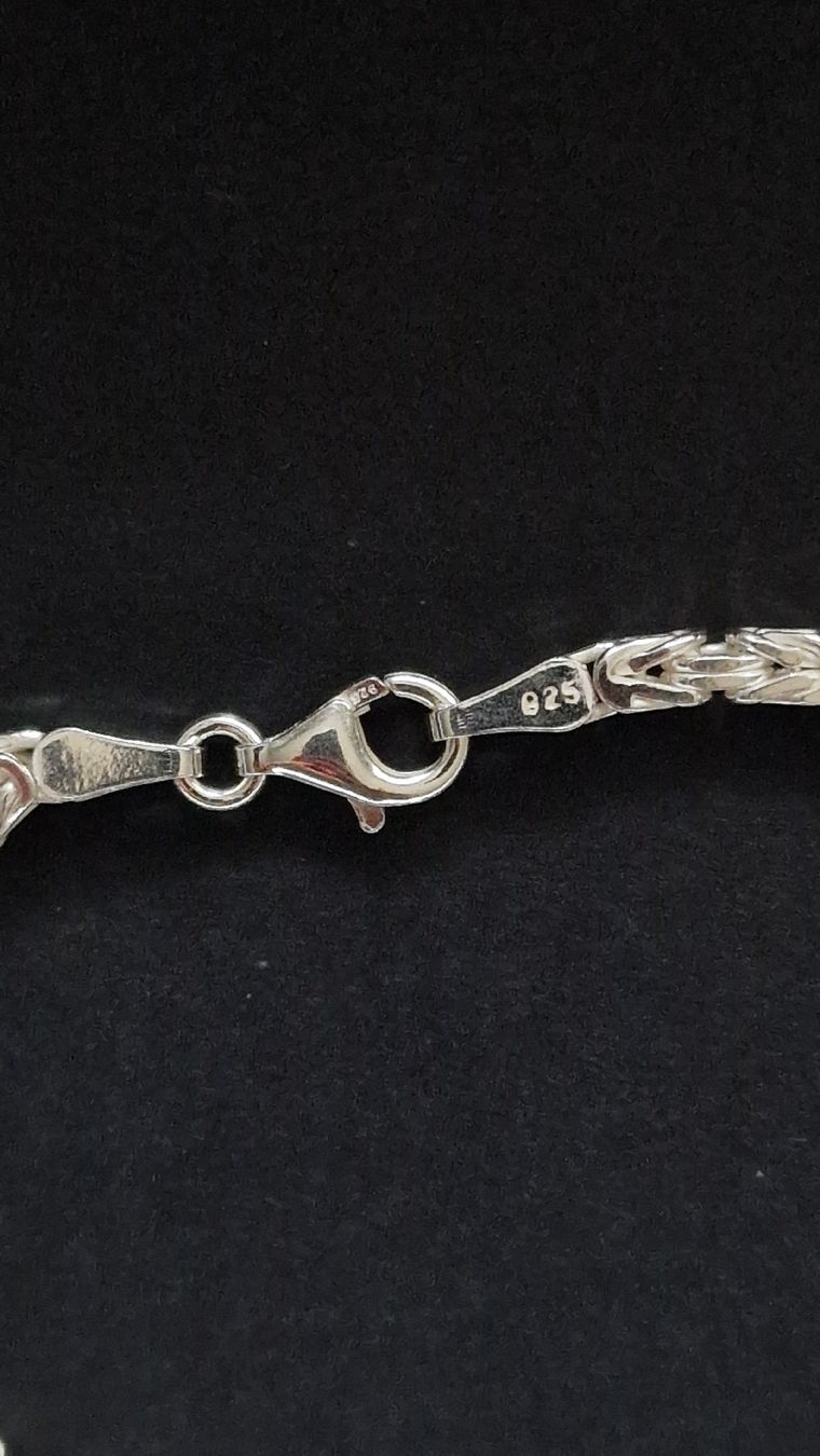 Bracciali & Braccialetti: Königsarmband 925 Silber 3.0mm – Nuovo e nell'imballaggio originale da Bassersdorf venduto da Al-EnStore 2
