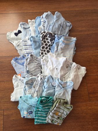 80tlg. Starter-Babykleider-Set, Grösse 50/56, Top Zustand!