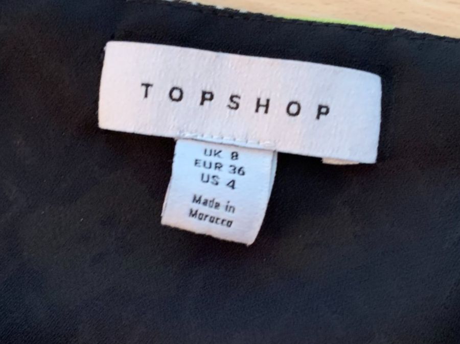 Topshop Vestiti: TOPSHOP Damen Kleid, Gr. 36 – Usato da Worb venduto da farben20zauber 5