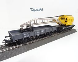 Märklin H0 4691 Kran mit Hilfswagen