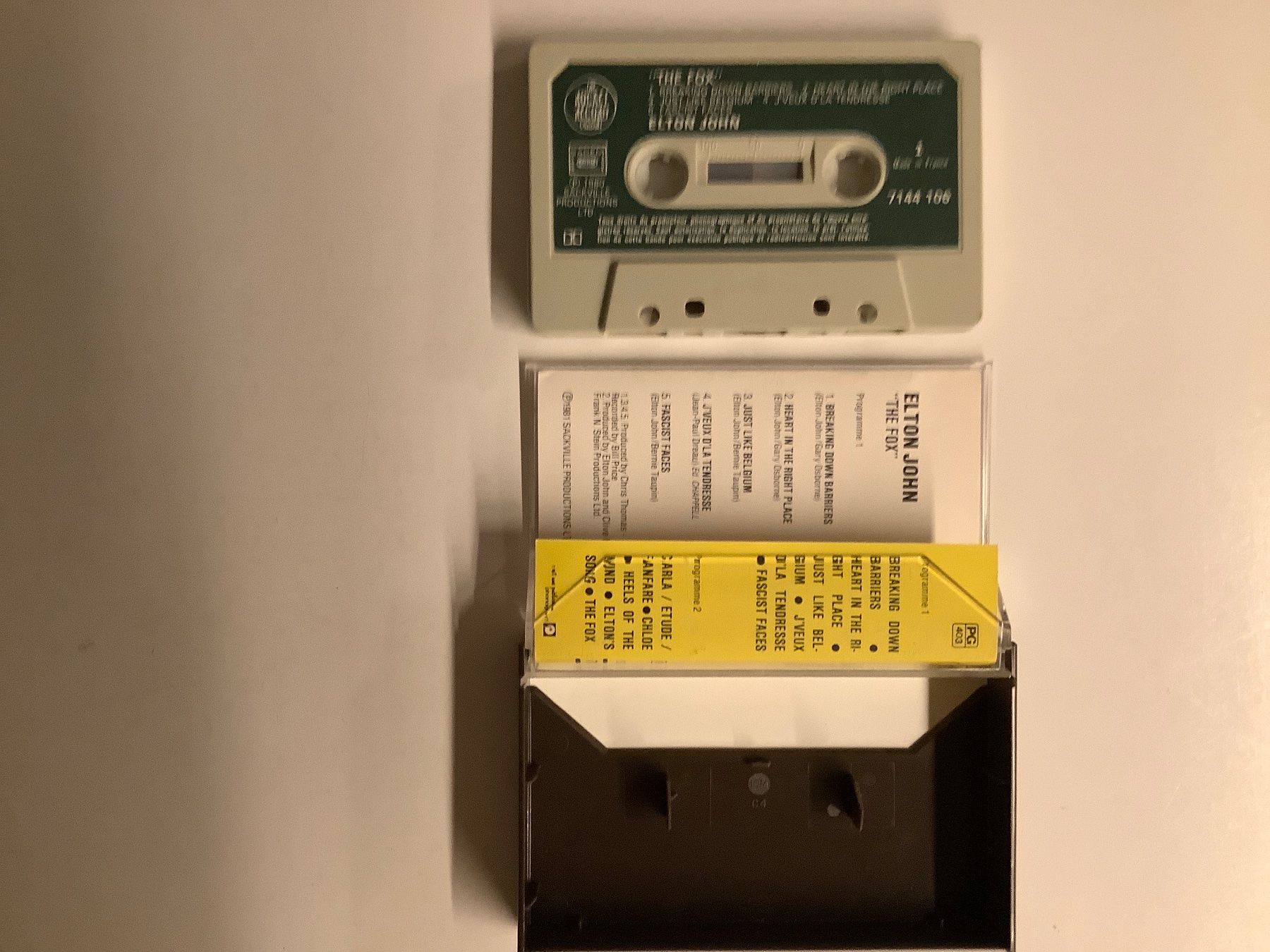 Musicassette: Elton John - MC - The Fox – Usato da Gutenswil venduto da Hamzian 1