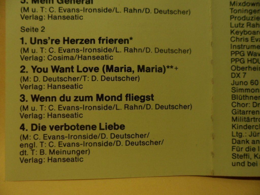 Musicassette: DRAFI  DEUTSCHER   Gemischte Gefühle – Usato da Langnau i. E. venduto da gf2_29jt 2