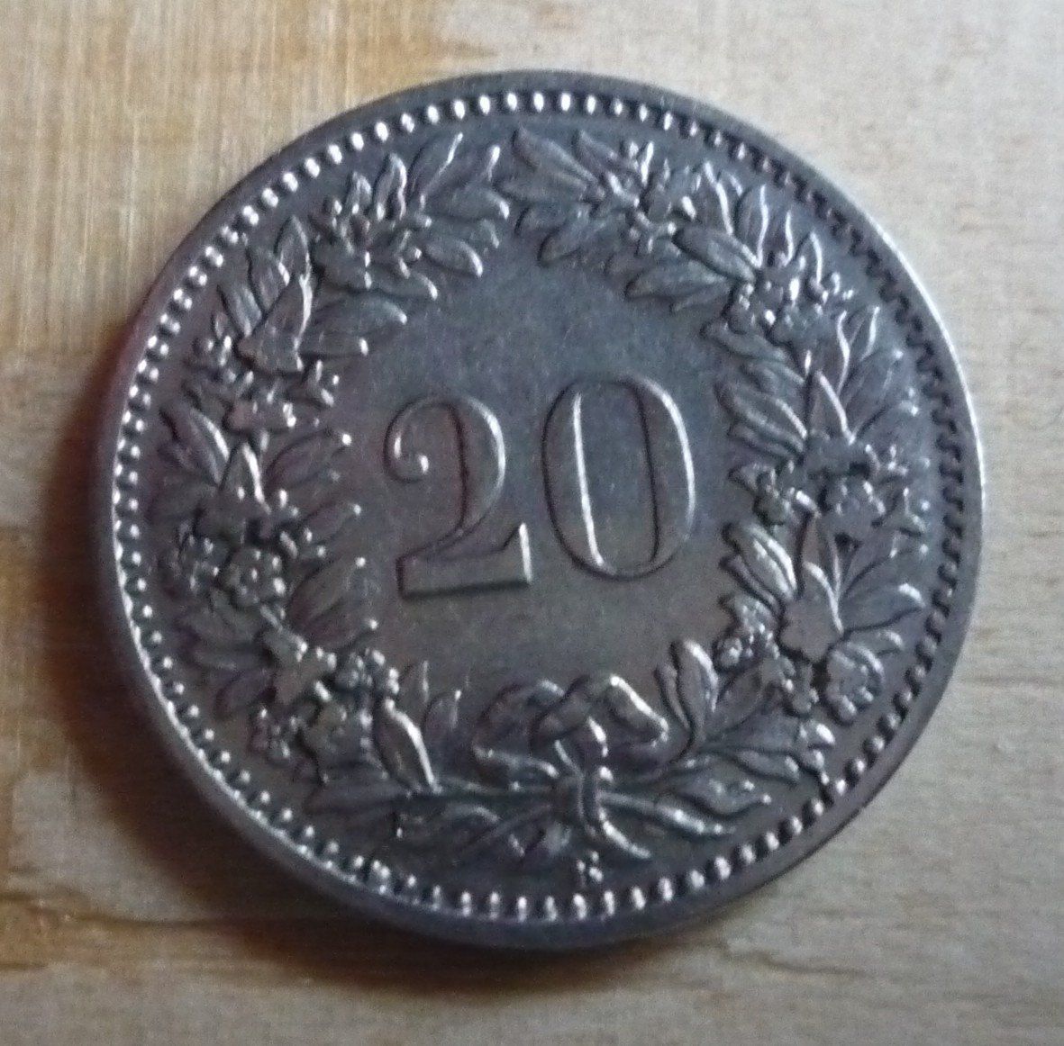 Toutes les monnaies: 20 Rappen 1898 – D'occasion à Rieden SG par Sammelfreund 1