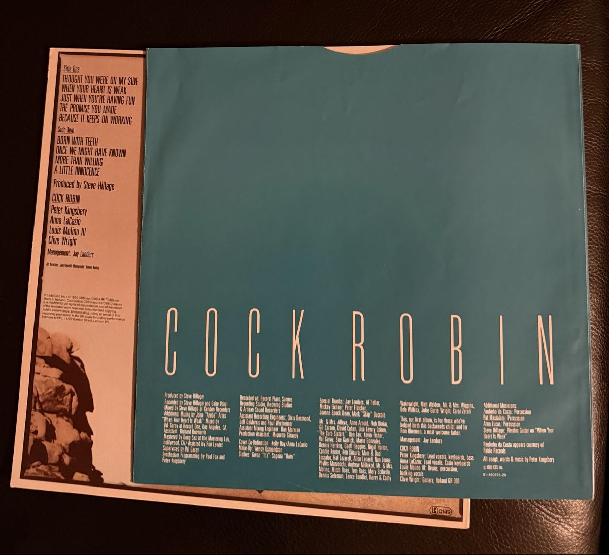 Dischi in vinile: Cock Robin LP Schallplatte - Vinyl – Usato da Goldach venduto da Messerguru 3