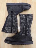 Schuhe Winterstiefel UGG AUSTRALIA CAMAYA KNIT Gr.38, grau