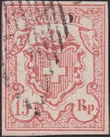 Rayon III, Nr.20, Type 8 (OM-II), breitrandiges Exemplar !
