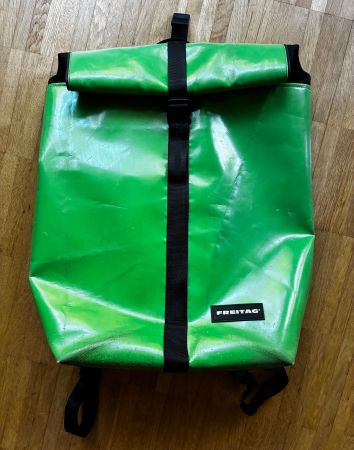 Freitag Rucksack, Top Zustand, Grün, wasserfest, Kurier