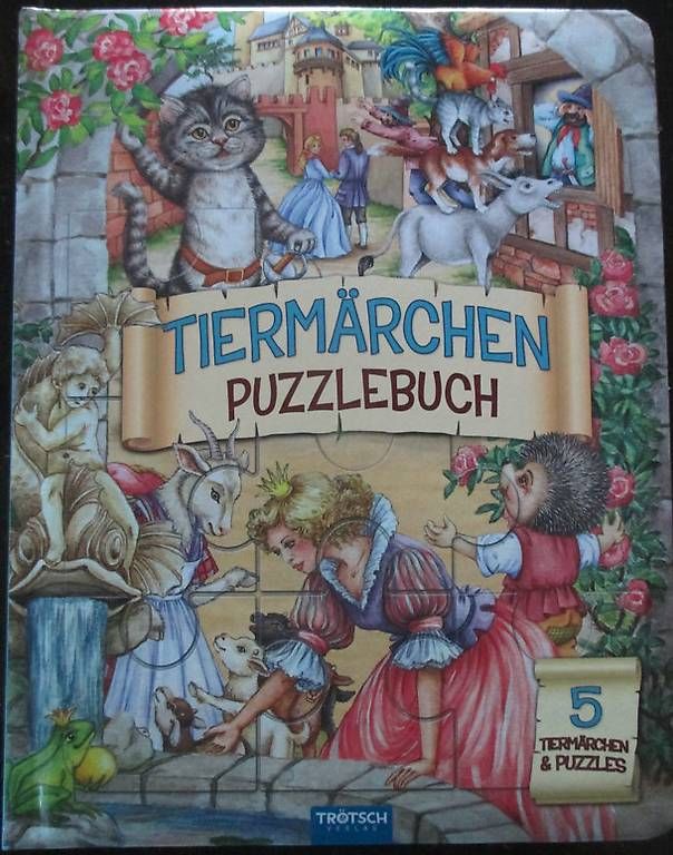 Puzzle: Kinderbuch/Puzzle Tiermärchen Puzzlebuch – Usato da Eggersriet venduto da pulse03