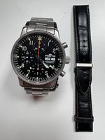 Wasserdichte FORTIS Fliegeruhr mit Stop-Funktion