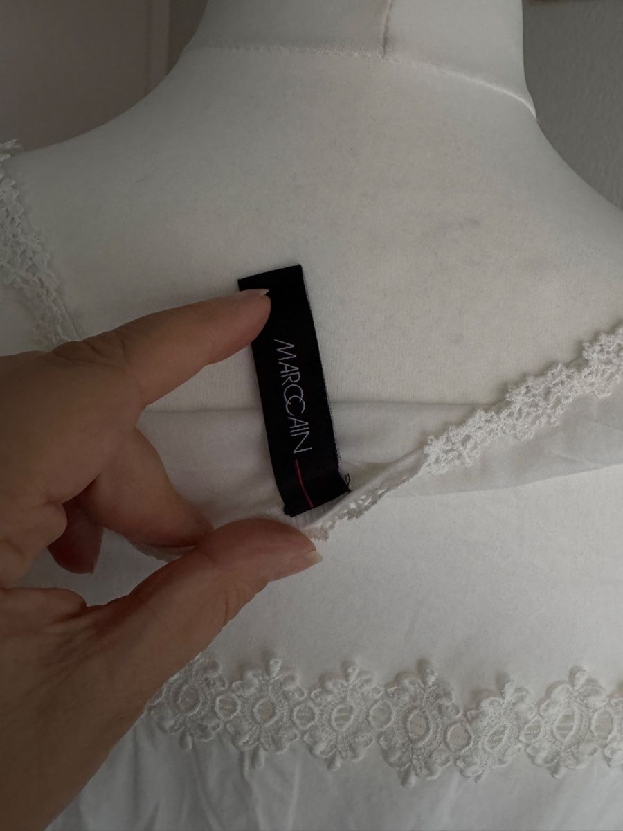 Marc Cain Blusen: Marc Cain Bluse weiss – Neu (gemäss Beschreibung) aus Muttenz von einfach-schoen 3