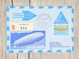 CL12 Enveloppe + Timbre Suisse 1975 Thème Aviation