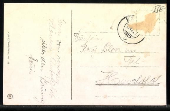 Cartoline postali: AK Brünig, Bahnhof – Usato da Berlin venduto da bartko-reher 1