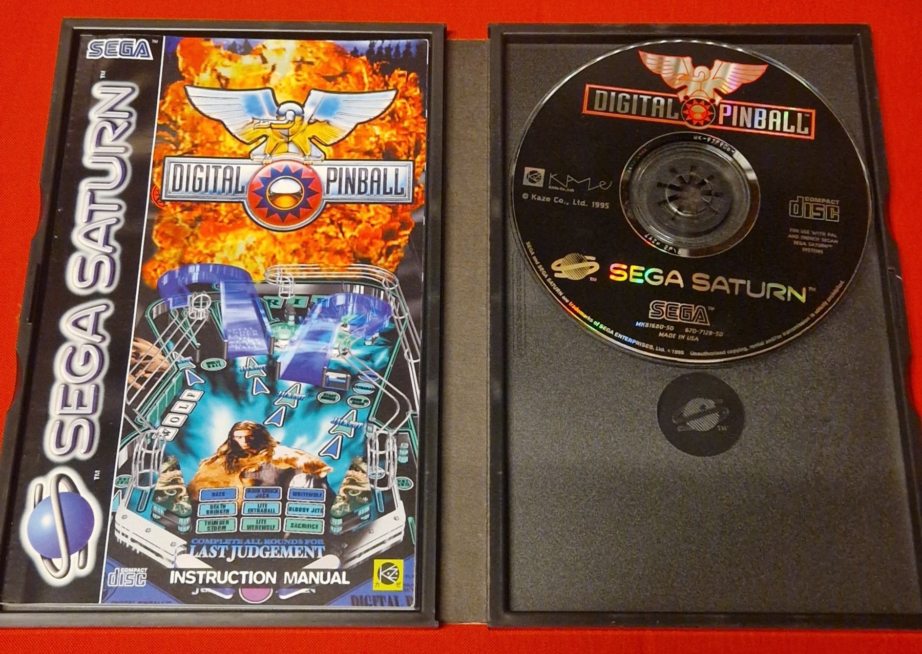 Sega Giochi: Digital Pinball - Sega Saturn – Usato da Villars-sur-Glâne venduto da MrLobTec 2