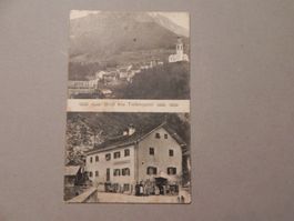 Karte Tiefencastel GR Weisen Kreuz Email