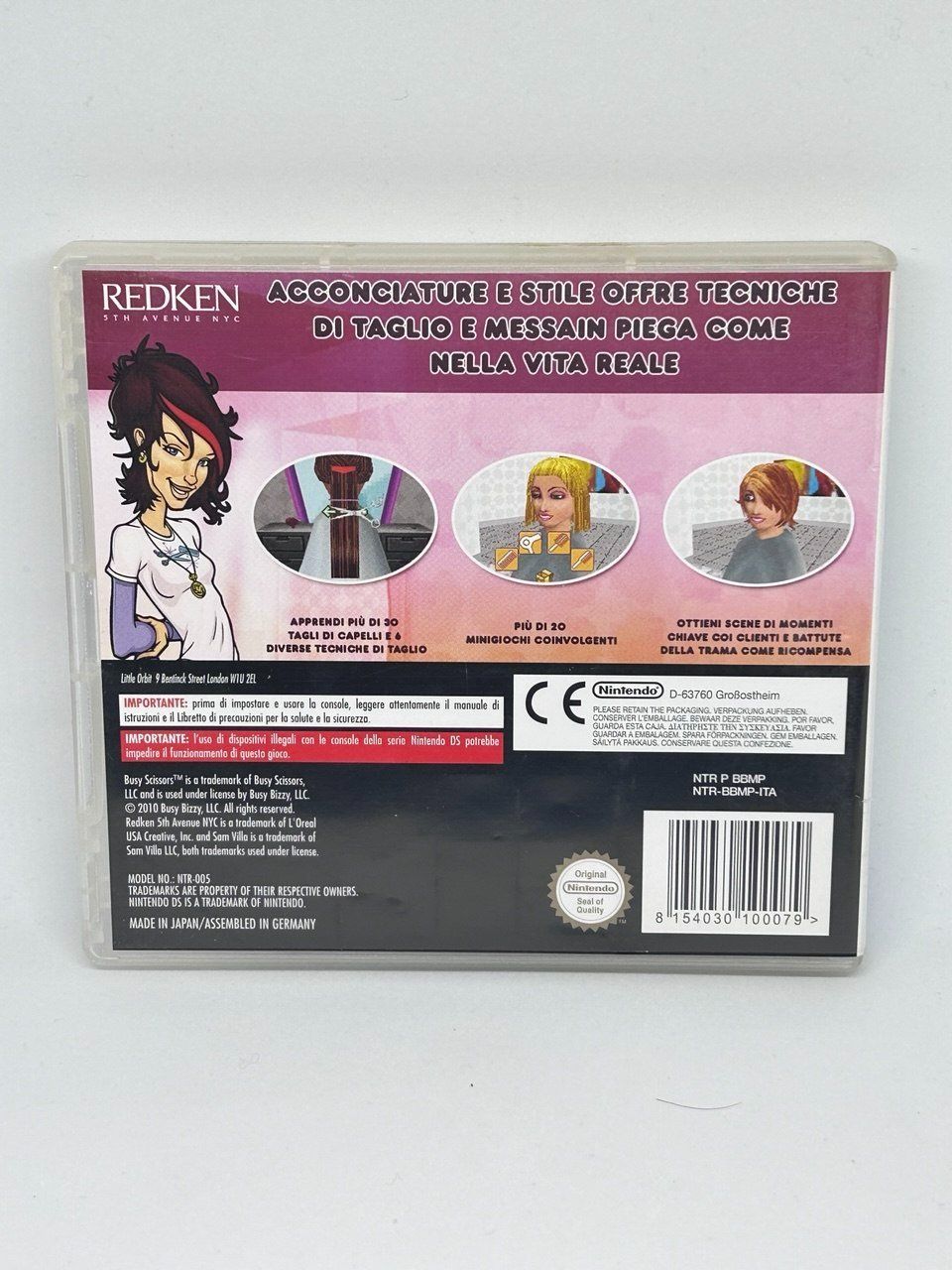 Nintendo Giochi: Acconciature e Stile per Nintendo DS – Usato da Giubiasco venduto da LorisVale 1