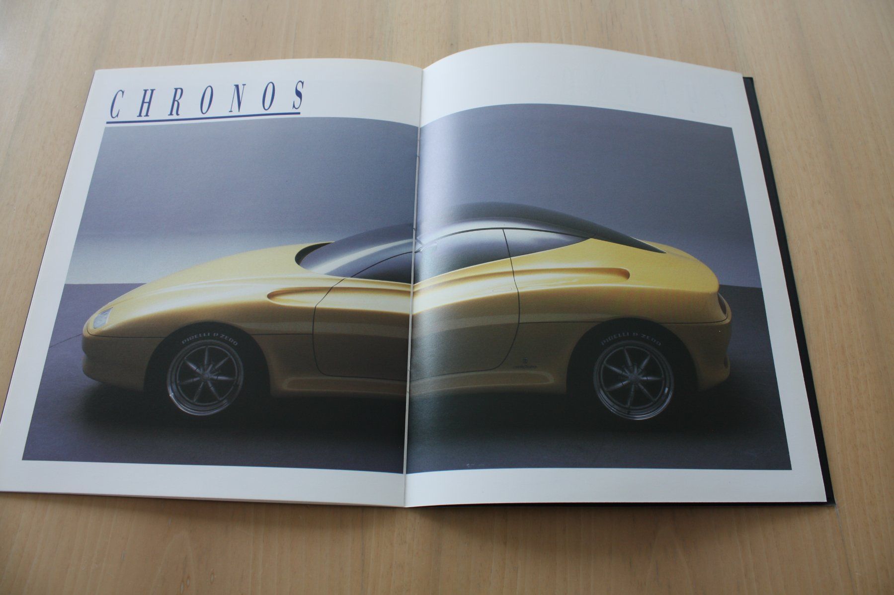Documents: Pininfarina Chronos Prospekt Studie Model 3/1991 – D'occasion à Wikon par erwin400 5