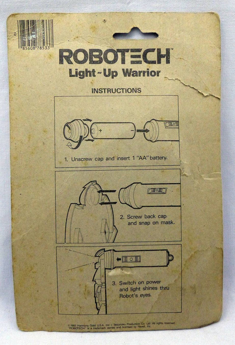 Giochi: ROBOTECH LIGHT UP WARRIOR AND BINOCULAR NEW 1985 USA IMPORT – Nuovo e nell'imballaggio originale da Lugano venduto da YouWantUS 3