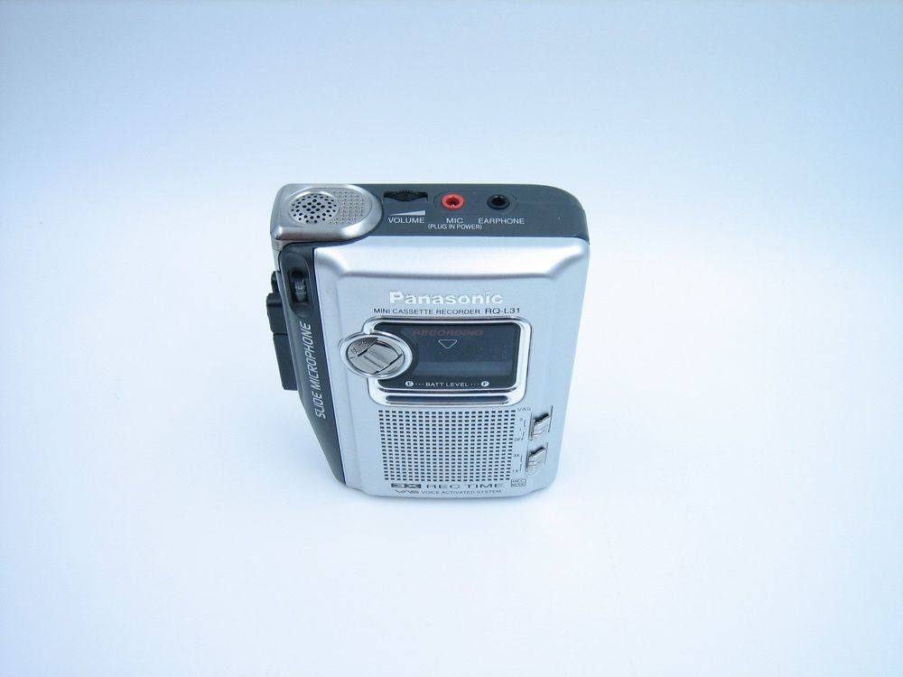 PANASONIC RQ-L11 CASSETTE RECORDER PLAYER DIKTAFON  FELVÉTEL  WALKMAN Kazettas Magno 3460697633