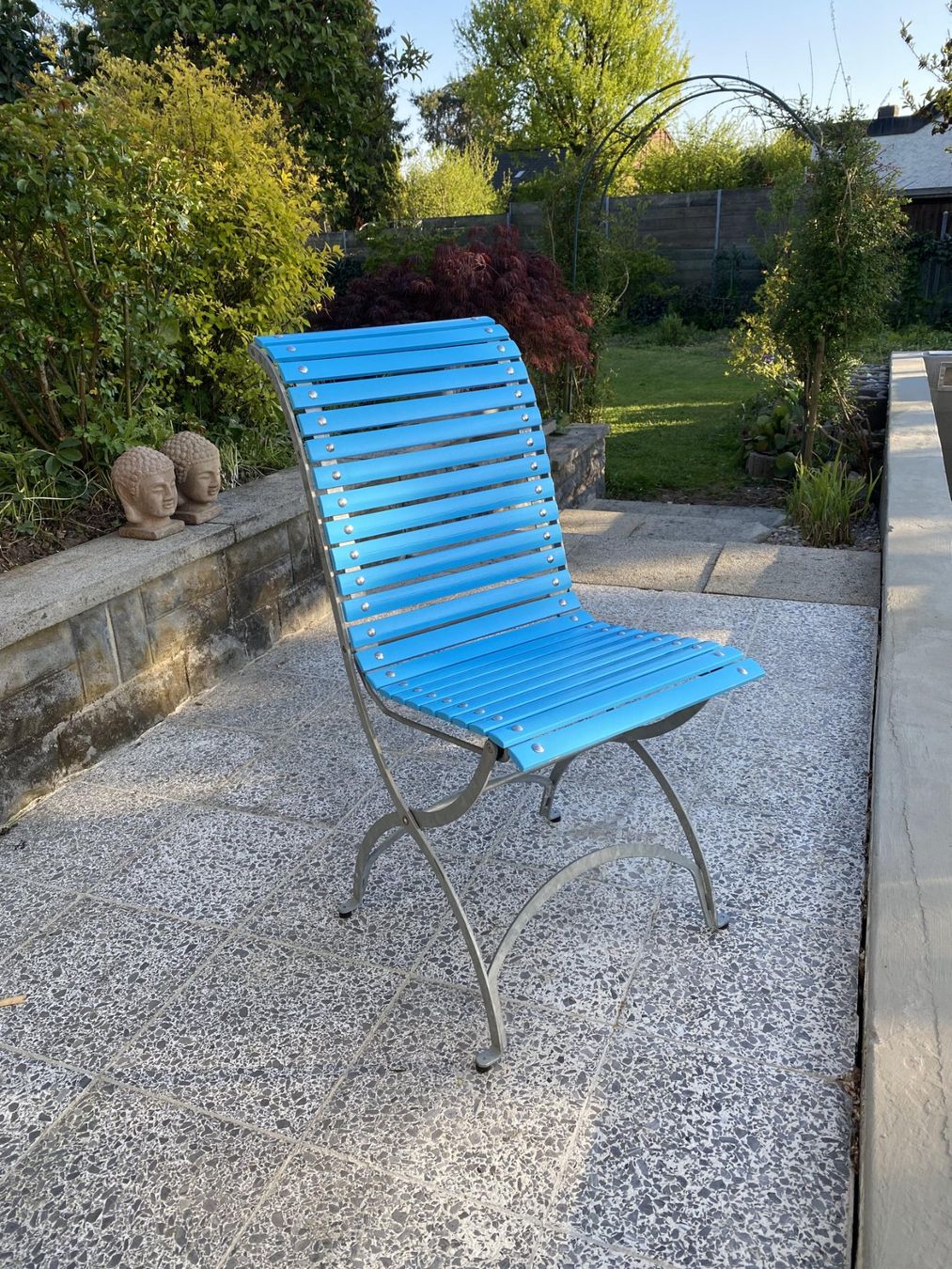Embru Sedie: Gartenstuhl Embru blau 1 von 18 – Usato da Glattfelden venduto da immohome.zgraggen