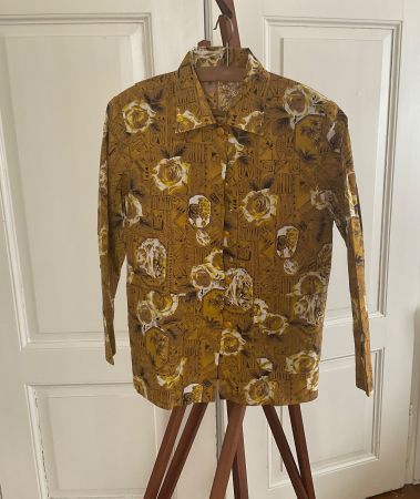 Original 50er Jahre Bluse Jäckchen VERSAND 9.-