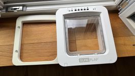 Microchip Pet Door SURE FLAP SUR101 Weiss Wenig Gebraucht