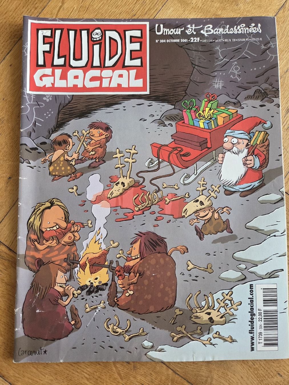 Fumetti: Fluide Glacial N°304 Octobre 2001 – Usato da Territet venduto da Cenh