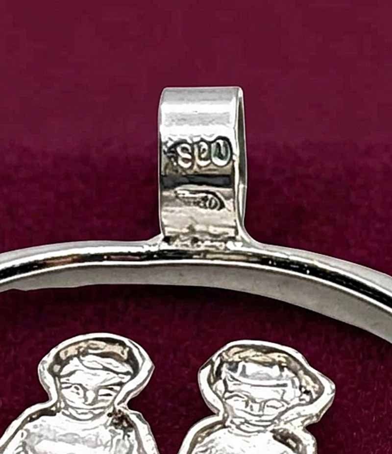 Pendentifs: Sternzeichen Silber "ZWILLINGE" – Neuf (Voir description) à Zug par urzeit 3