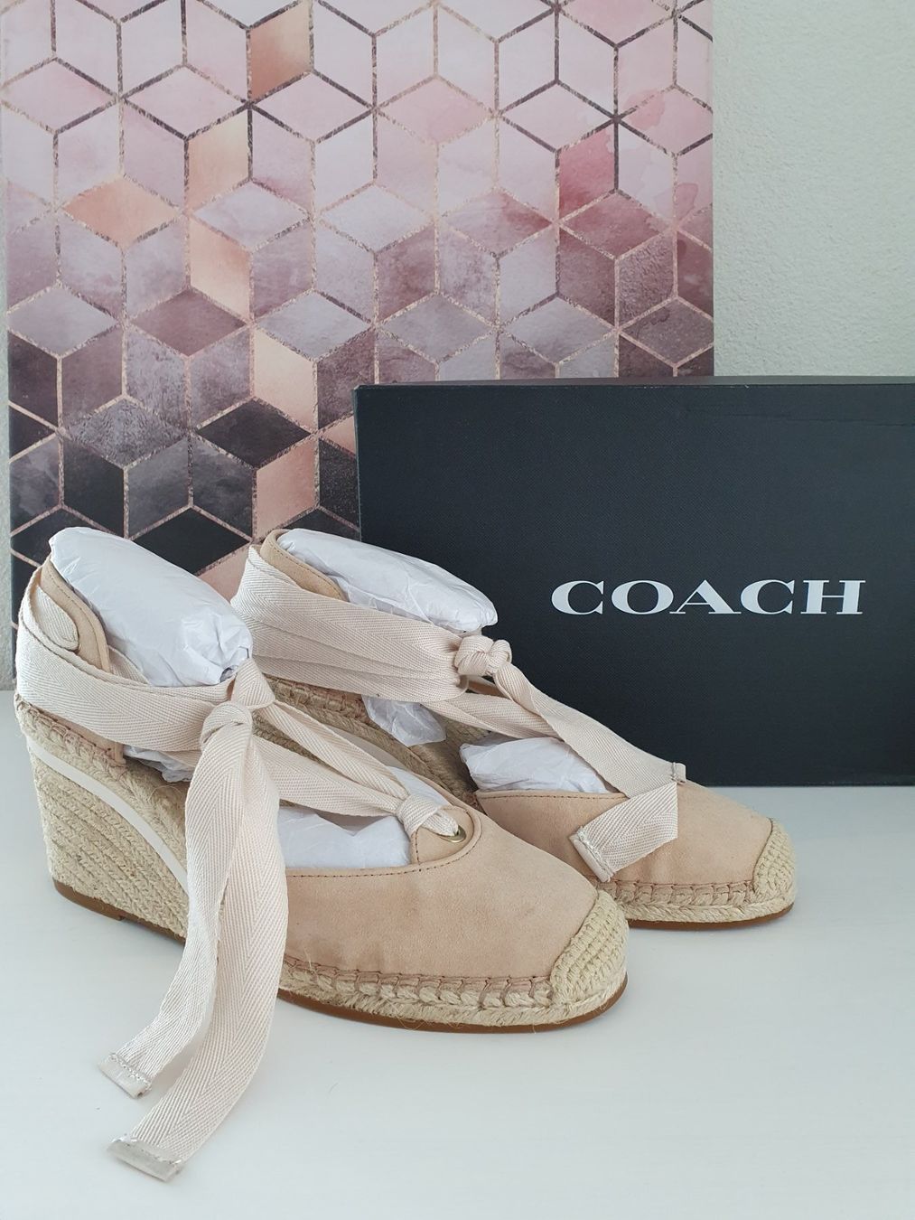 Coach Scarpe da donna: Schuhe coach, Leder, Größe 40, beige – Nuovo e nell'imballaggio originale da Zuchwil venduto da ger_ws6t
