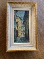 Max Clément, Gemälde «Carona, Tessin», Format 25 x 41 cm