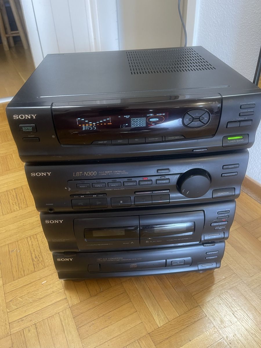 Sony Sistemi audio & multimediali: Sony Kompaktanlage HCD-N300   – Difettoso da Elsau venduto da ivyfashion