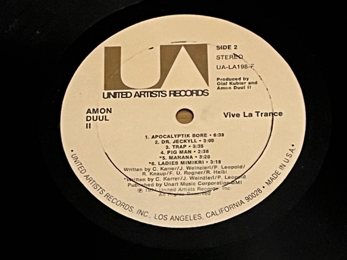 Dischi in vinile: Amin Düül 2 Lp USA – Usato da Basel venduto da Vinyloase 5