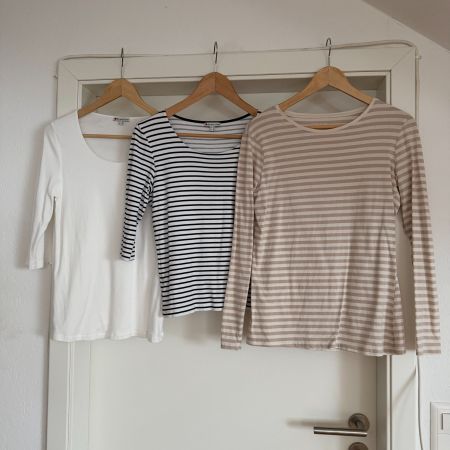 Damen Langarmshirt gestreift Grösse 36/38 guter Zustand