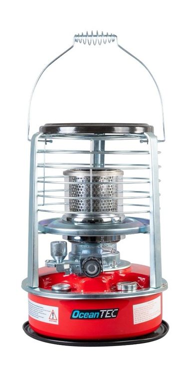 OceanTEC Petroleum Heizung 2300W - 18h Heizdauer, Kippschutz & Kochfunktion