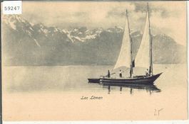 Lac Leman - Barque