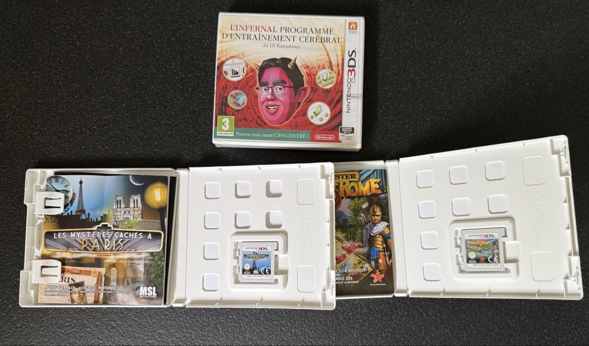 Nintendo Giochi: Nintendo 3DS - 3x réflexion Games – Nuovo (secondo la descrizione) da Uvrier venduto da sauma85 2