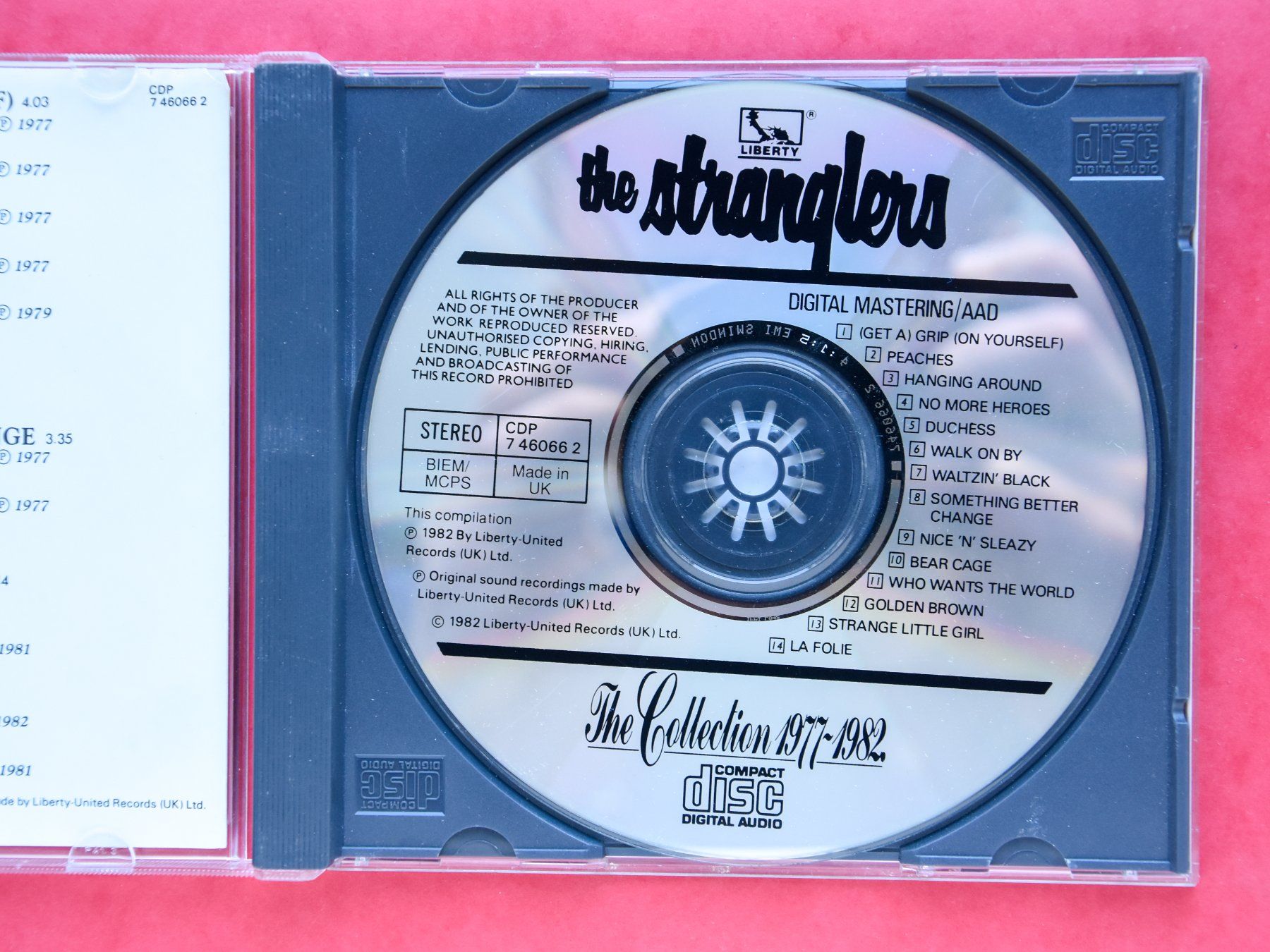 CDs: The Stranglers - The Collection 1977-1982 – Gebraucht aus Belmont-sur-Yverdon von ag97 1