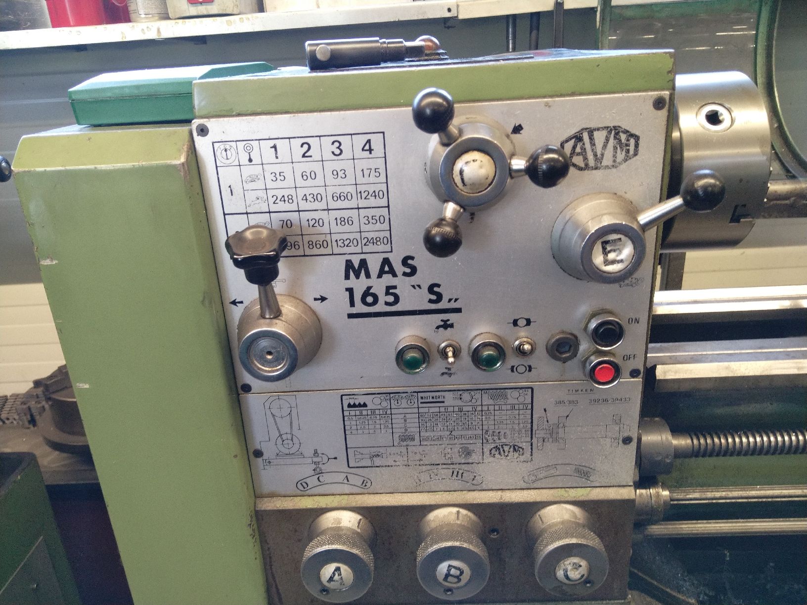 Tutte le macchine: Drehbank AVM 165 – Usato da Steinen venduto da Blackcadillac 3