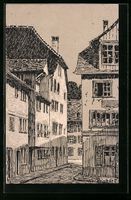 Winterthur, Partie in der Steiggasse