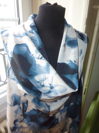 blouse bleu L ESTIVAL DONNAKARAN femme