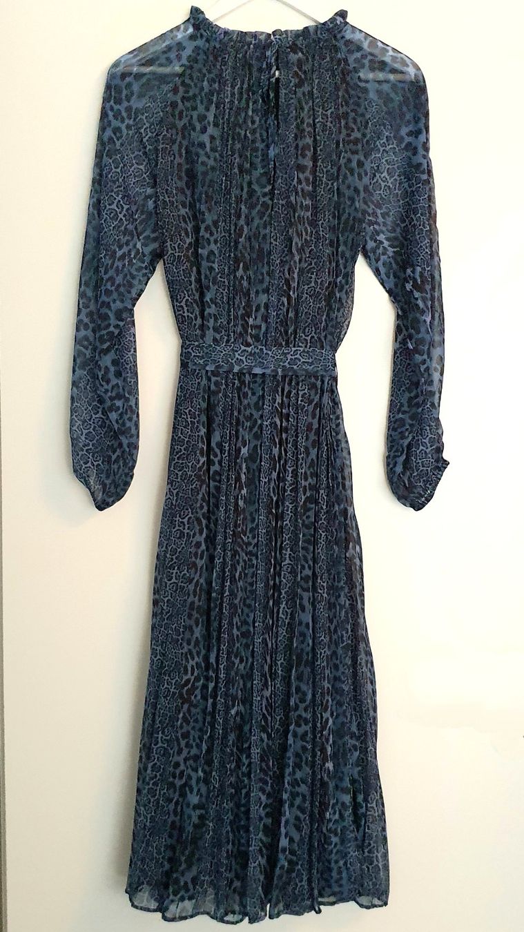 Vestiti: Warehouse Leo Print Plisiertes Midikleid – Nuovo e nell'imballaggio originale da Weiach venduto da sim_8s27 3