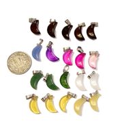 NEU! 20 Mond Anhänger Set, verschiedene Farben
