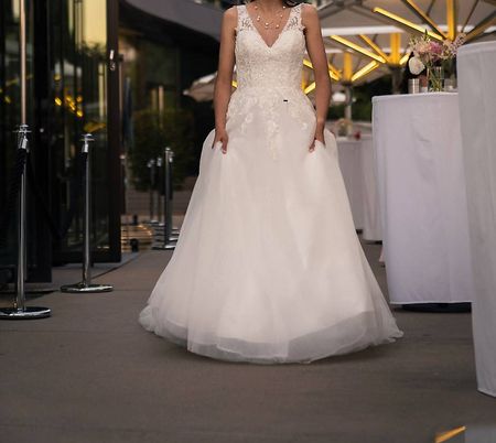 Hochzeitskleid in der Grösse 36