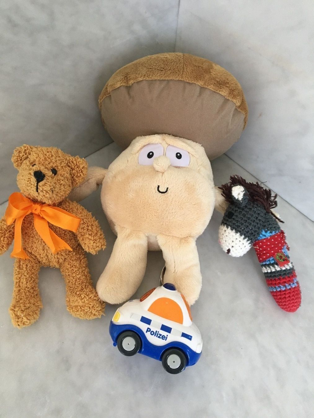 Spielzeuge: 4 Babyspielsachen – Gebraucht aus Siebnen von Starlauf 2