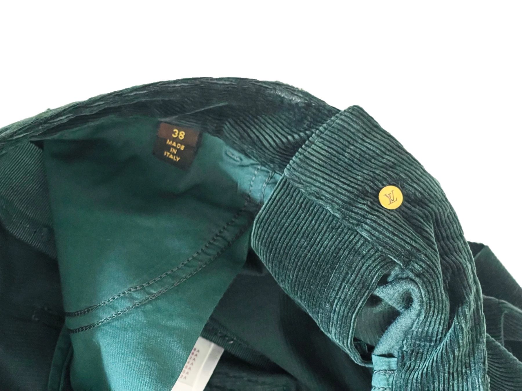 Louis Vuitton Pantaloni: Pantalon velours slim LOUIS VUITTON – Usato da Genève venduto da Bazaror 7