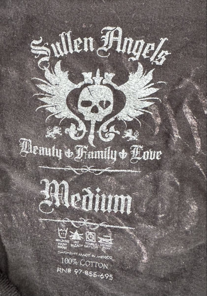 T-shirt: Shirt von SULLEN ANGELS / Grösse: M – Usato da hendschiken venduto da hippielfe 2
