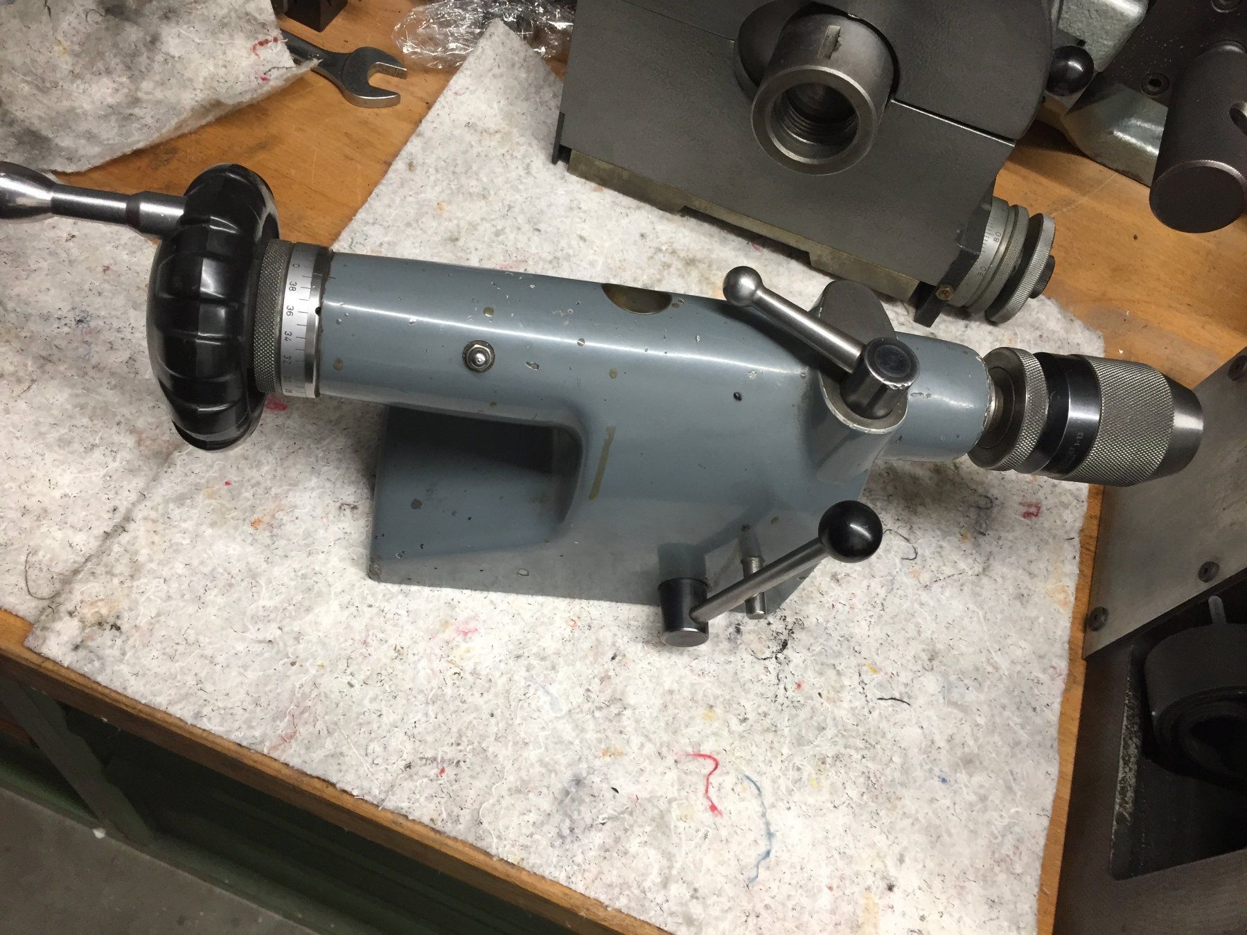 Schaublin Altro per industria metallurgica: Schaublin 102 Reitstock Mk2 – Usato da Frenkendorf venduto da nen_h8rw 1